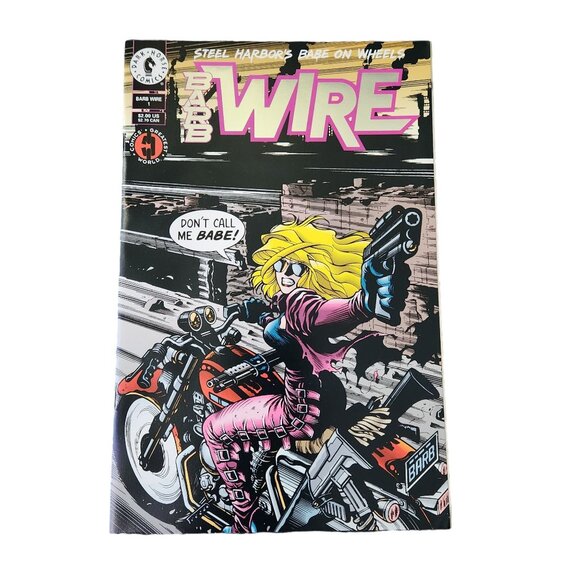 Dark Horse Barb Wire #1 1994 Comic Book Collector Bagged Boarded - Picture 1 of 2